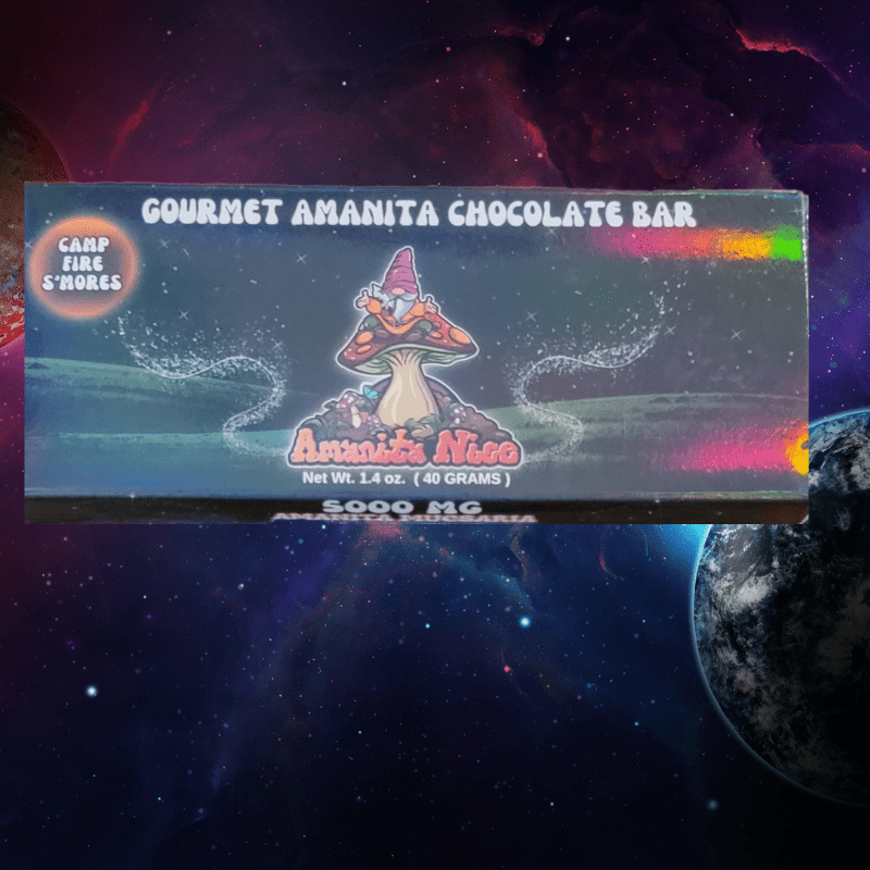 Amanita Mushroom Chocolate Bars 5000mg Simply CBD LLC