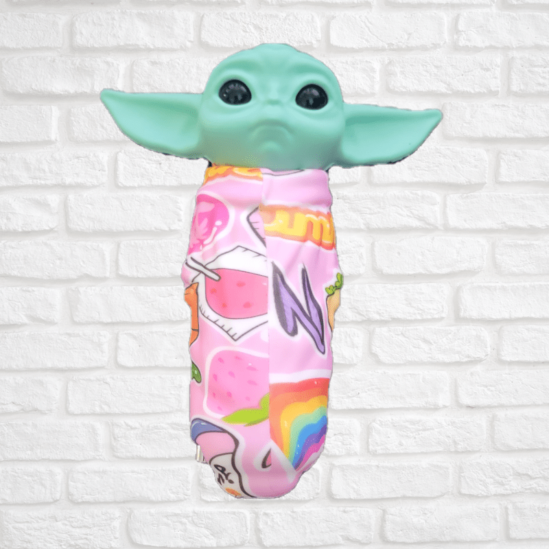 Silicone Baby Yoda Hand Pipe with Glass Bowl $9.99 Simply CBD LLC