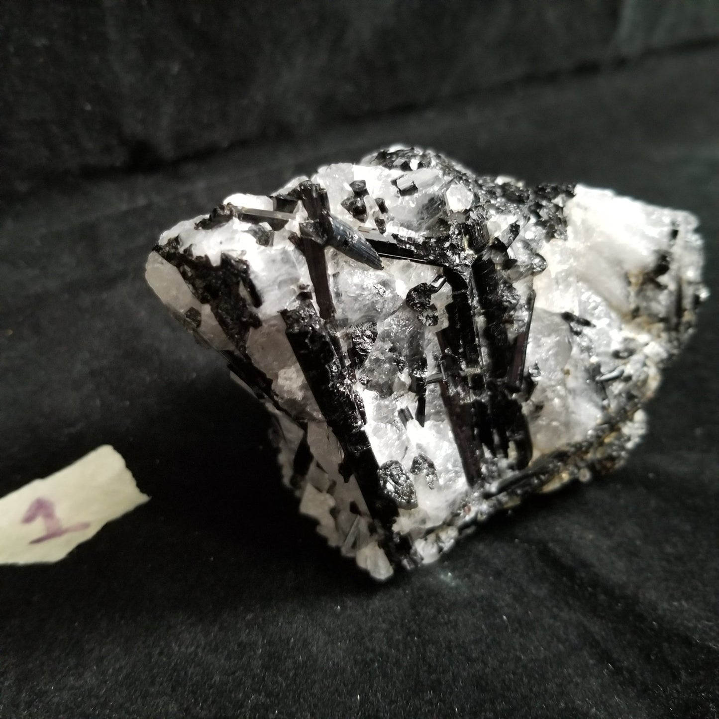 Black Tourmaline Tourmalinated Quartz Raw Healing Crystal Stone Enlightenment 450g (BTQ1) Simply CBD LLC