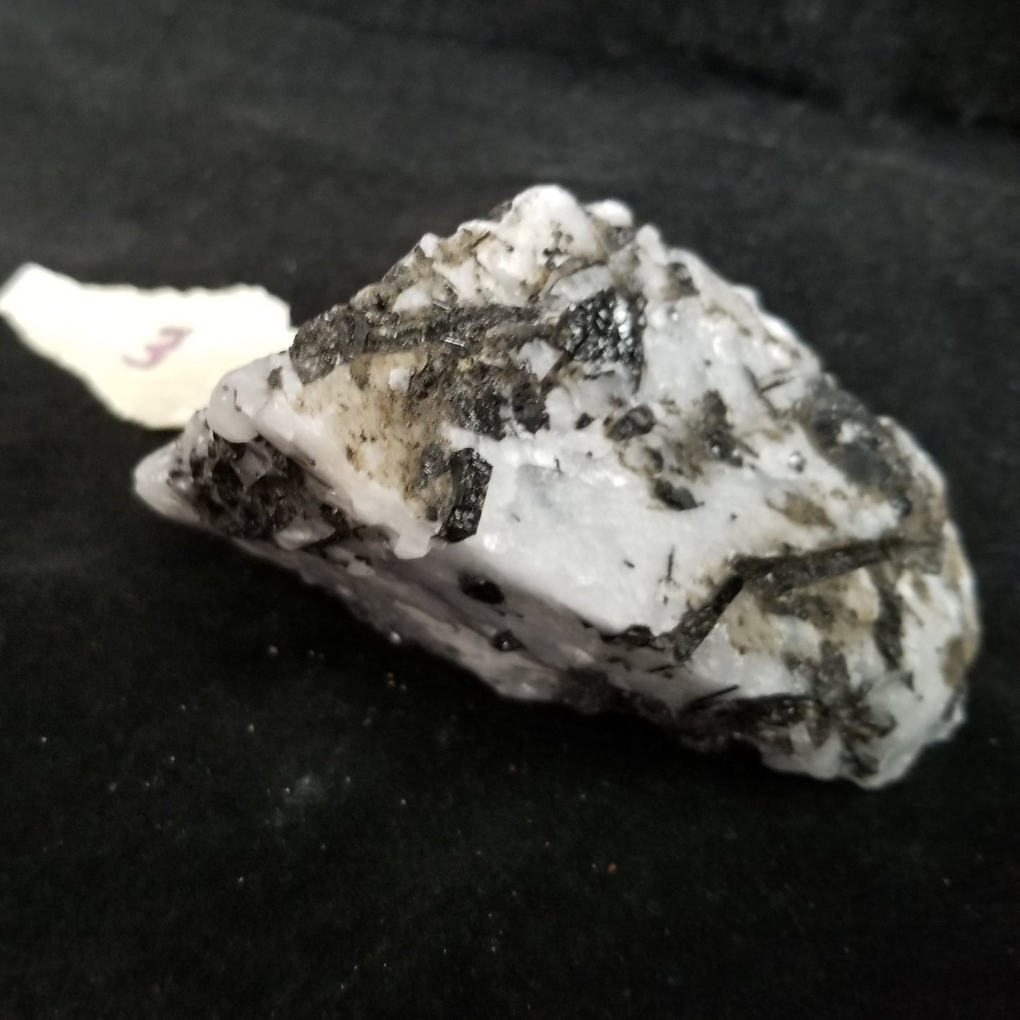 Black Tourmaline Tourmalinated Quartz Raw Healing Crystal Stone Enlightenment 280g (BTQ3) Simply CBD LLC