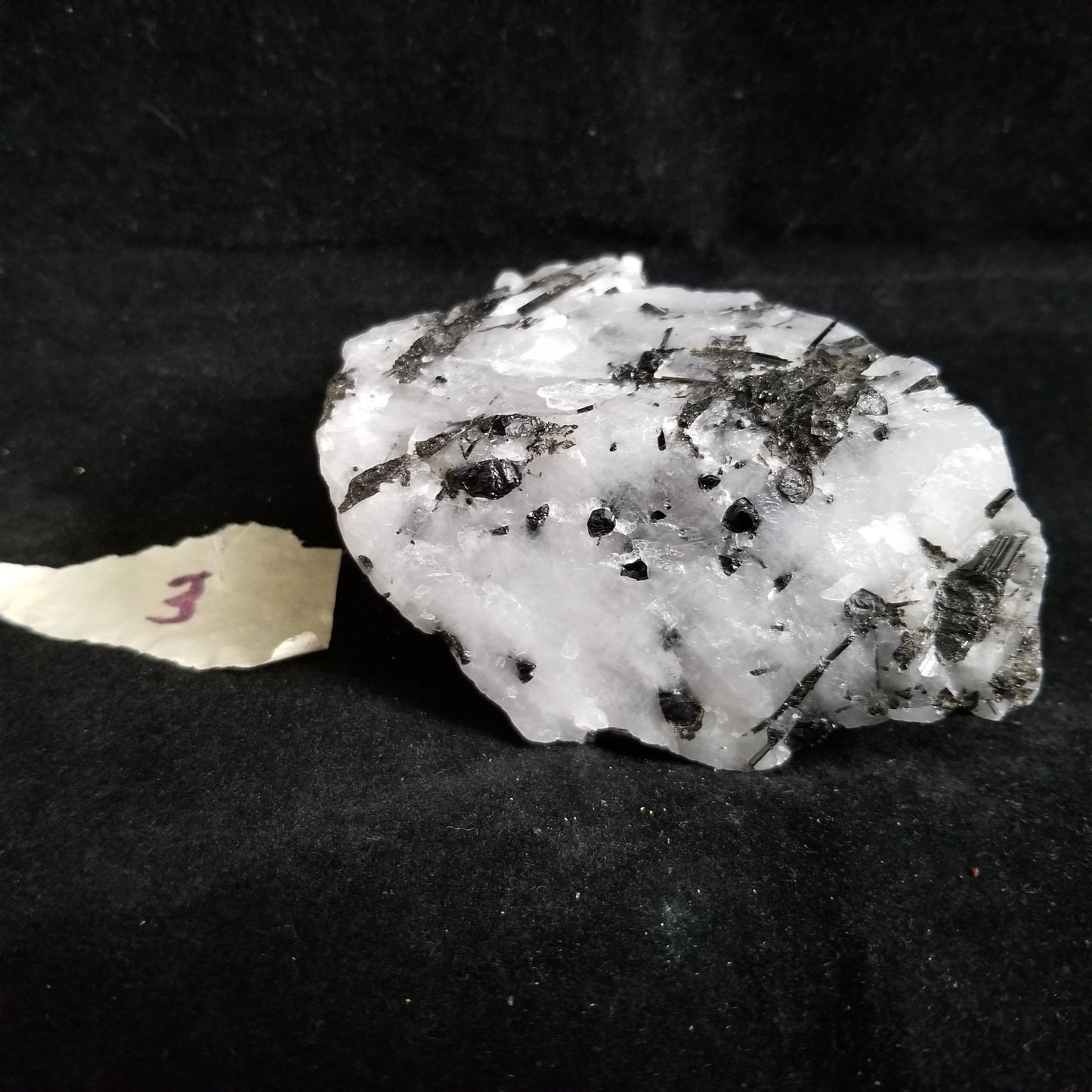 Black Tourmaline Tourmalinated Quartz Raw Healing Crystal Stone Enlightenment 280g (BTQ3) Simply CBD LLC