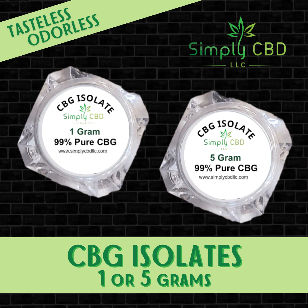 Simply CBD LLC Isolate CBD CBG & CBN Simply CBD LLC