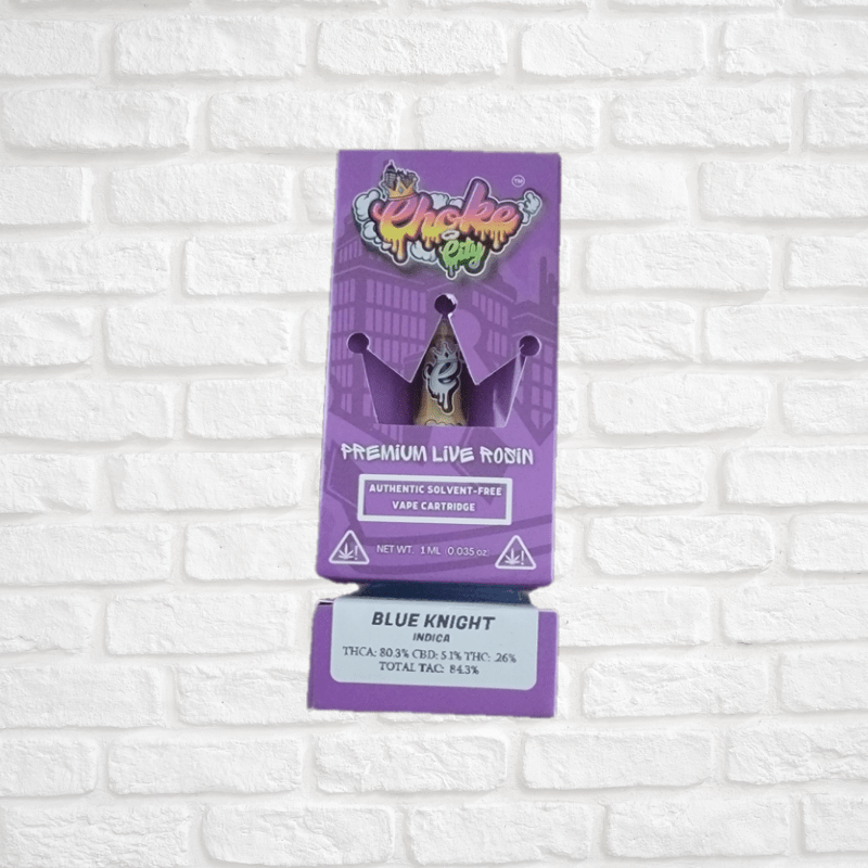 Choke City Vape Cartridges (1 Gram) Premium Live Rosin Simply CBD LLC