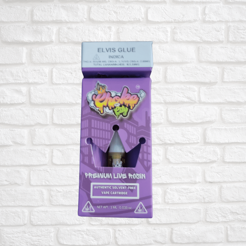Choke City Vape Cartridges (1 Gram) Premium Live Rosin Simply CBD LLC
