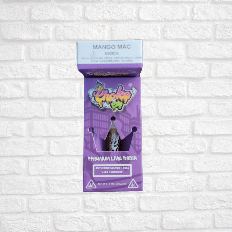 Choke City Vape Cartridges (1 Gram) Premium Live Rosin Simply CBD LLC