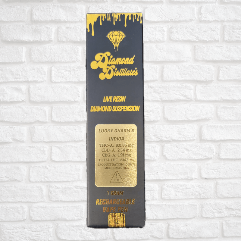 Diamond Distillate Live Resin 1 Gram Pen Simply CBD LLC