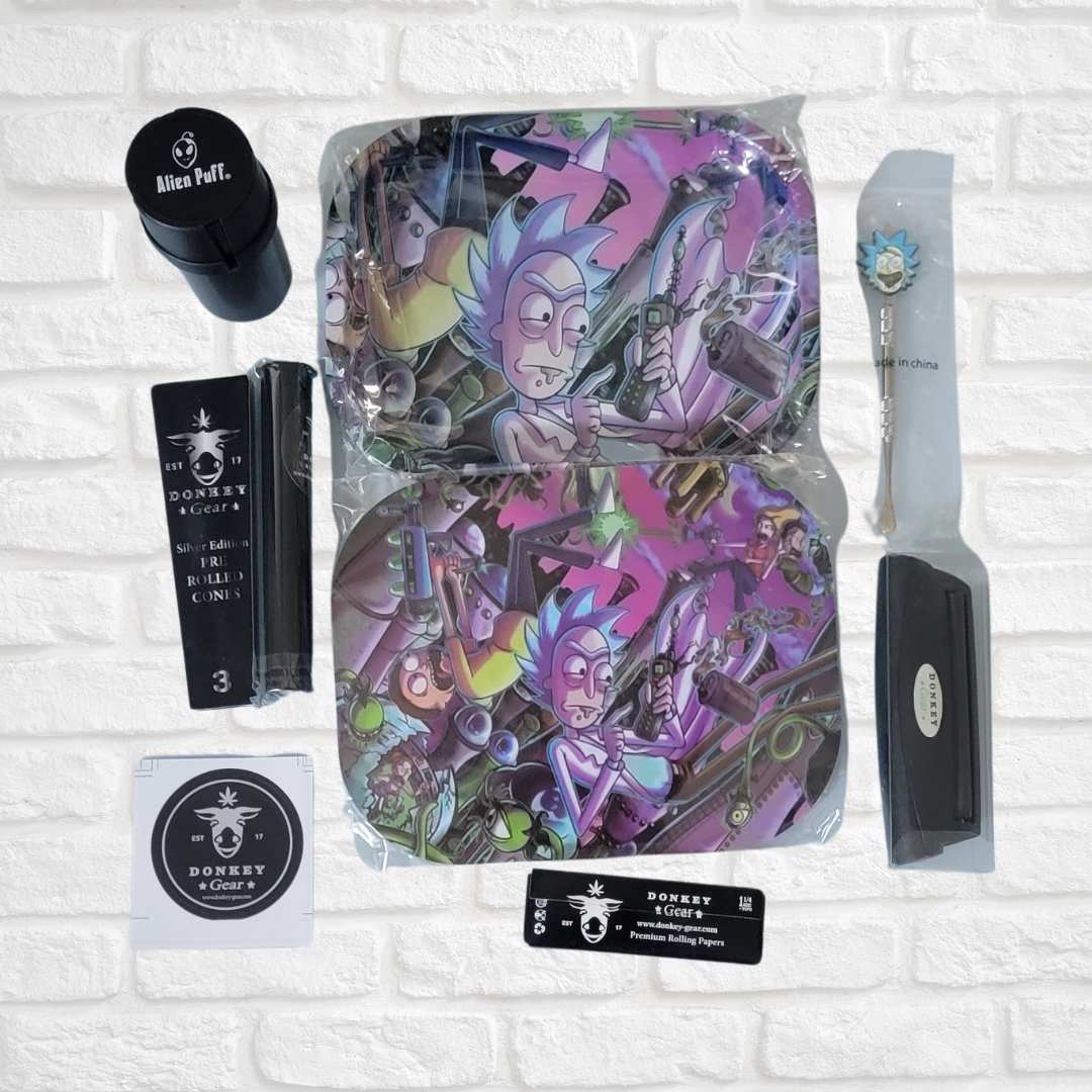 Donkey Gear Rick and Morty Rolling Set Simply CBD LLC