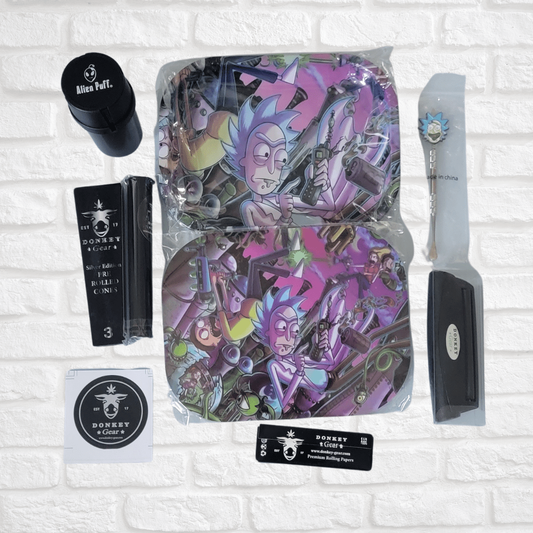 Donkey Gear Rick and Morty Rolling Set Simply CBD LLC