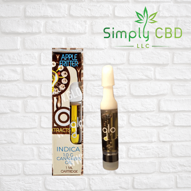 Glo Extracts THC Vape Cartridges 1 gram $20.00 Simply CBD LLC