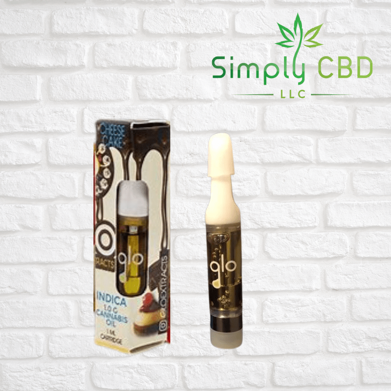 Glo Extracts THC Vape Cartridges 1 gram $20.00 Simply CBD LLC