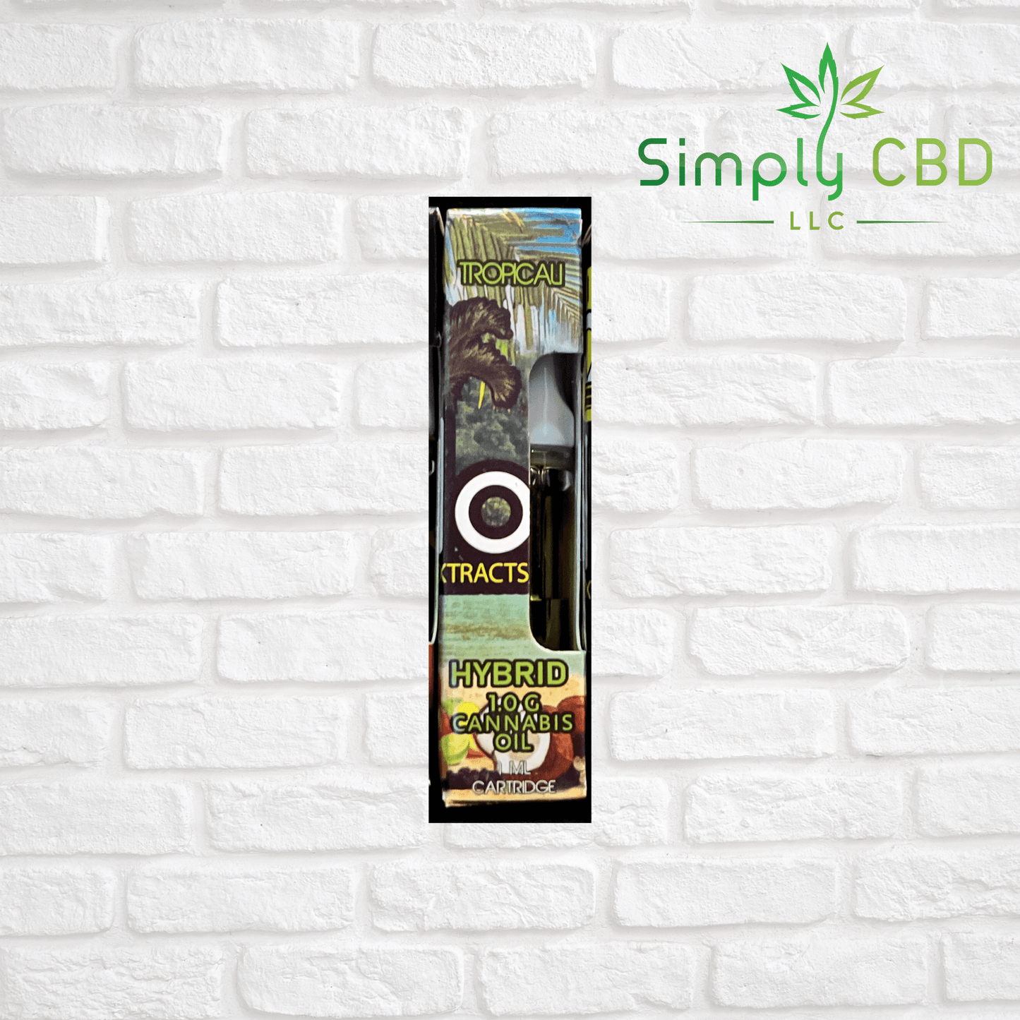 Glo Extracts THC Vape Cartridges 1 gram $20.00 Simply CBD LLC