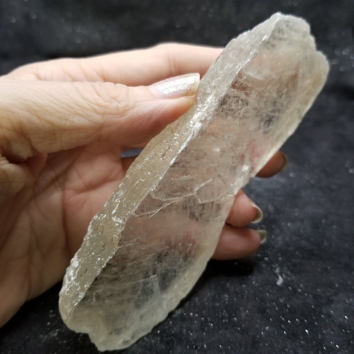 Golden Phantom Selenite Quartz Raw Rare Natural Crystal Stone Empowerment 125g (GPS13) Simply CBD LLC