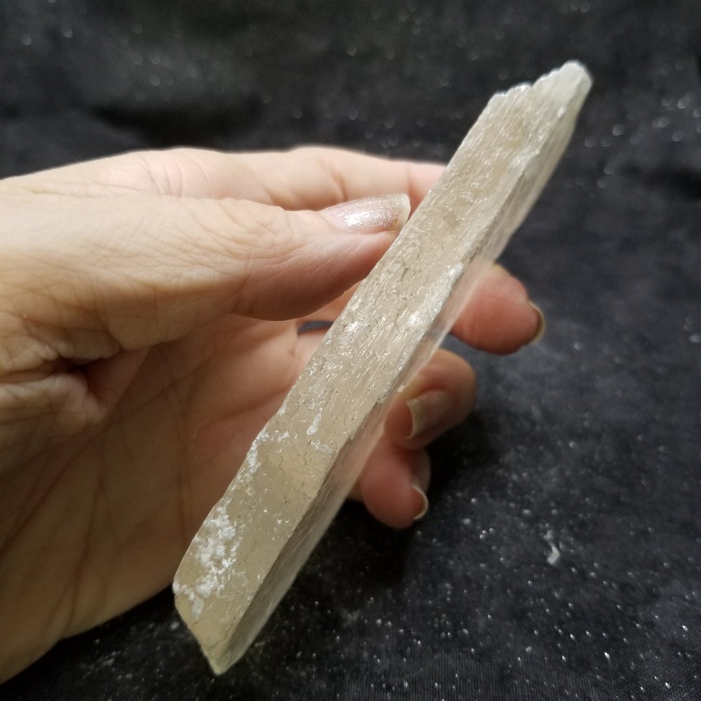 Golden Phantom Selenite Quartz Raw Rare Natural Crystal Stone Empowerment 125g (GPS13) Simply CBD LLC
