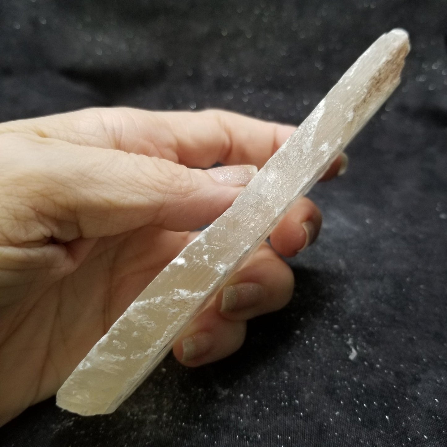 Golden Phantom Selenite Quartz Raw Rare Natural Crystal Stone Empowerment 125g (GPS13) Simply CBD LLC
