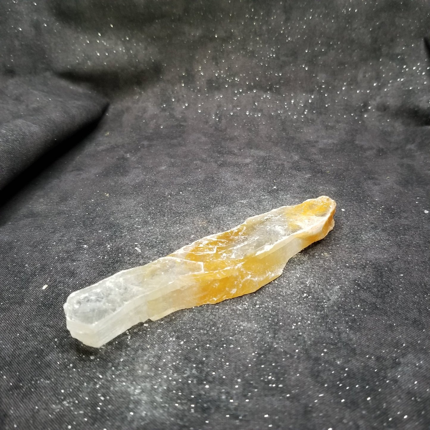Golden Phantom Selenite Quartz Raw Rare Natural Crystal Stone Empowerment 50g (GPS10) Simply CBD LLC