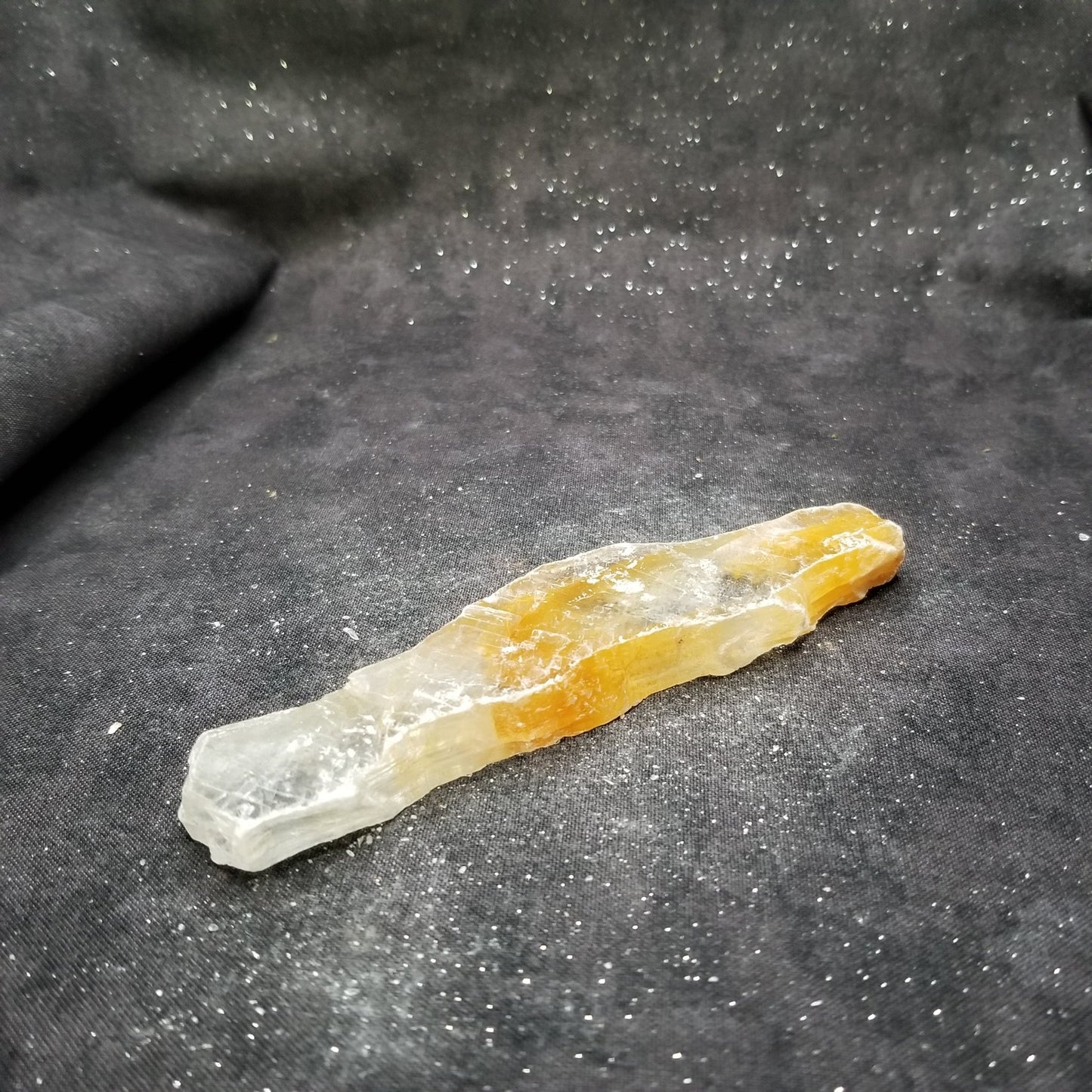 Golden Phantom Selenite Quartz Raw Rare Natural Crystal Stone Empowerment 50g (GPS10) Simply CBD LLC