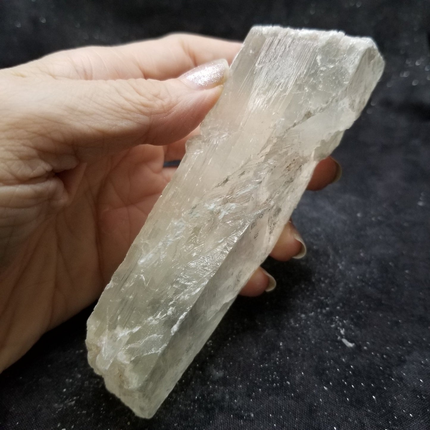 Golden Phantom Selenite Quartz Raw Rare Natural Crystal Stone Empowerment 220g (GPS16) Simply CBD LLC