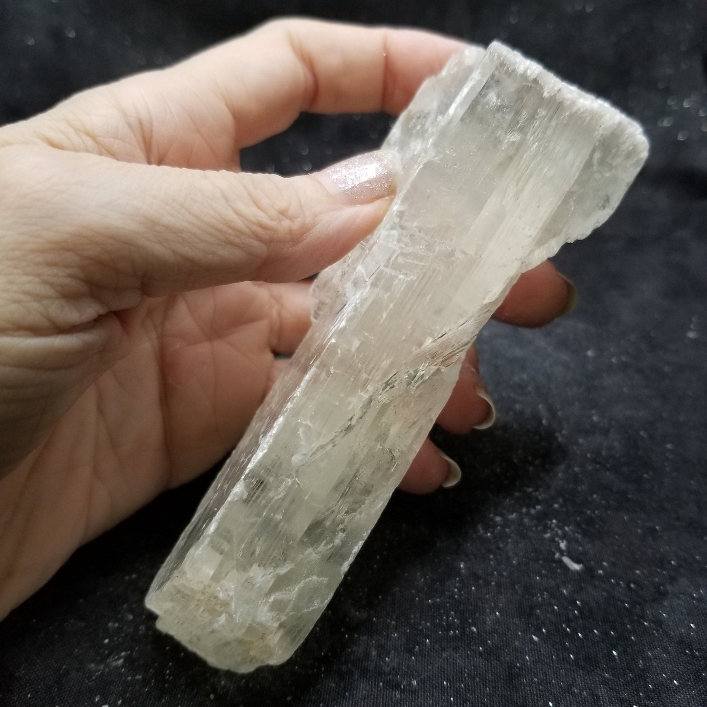 Golden Phantom Selenite Quartz Raw Rare Natural Crystal Stone Empowerment 220g (GPS16) Simply CBD LLC