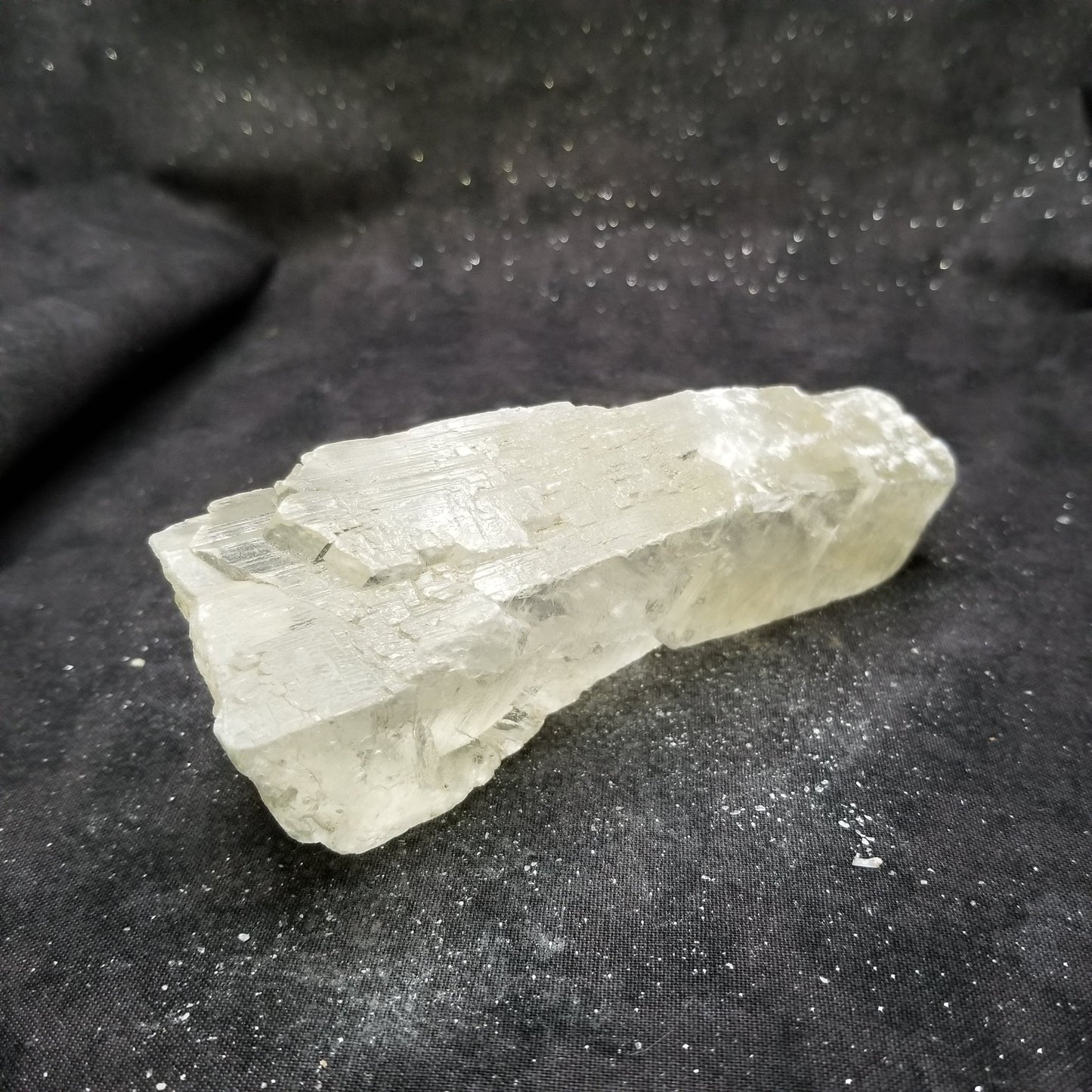 Golden Phantom Selenite Quartz Raw Rare Natural Crystal Stone Empowerment 220g (GPS16) Simply CBD LLC