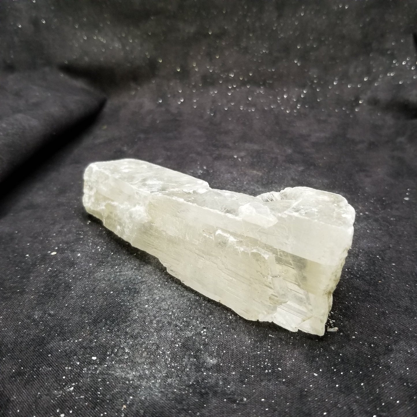 Golden Phantom Selenite Quartz Raw Rare Natural Crystal Stone Empowerment 220g (GPS16) Simply CBD LLC