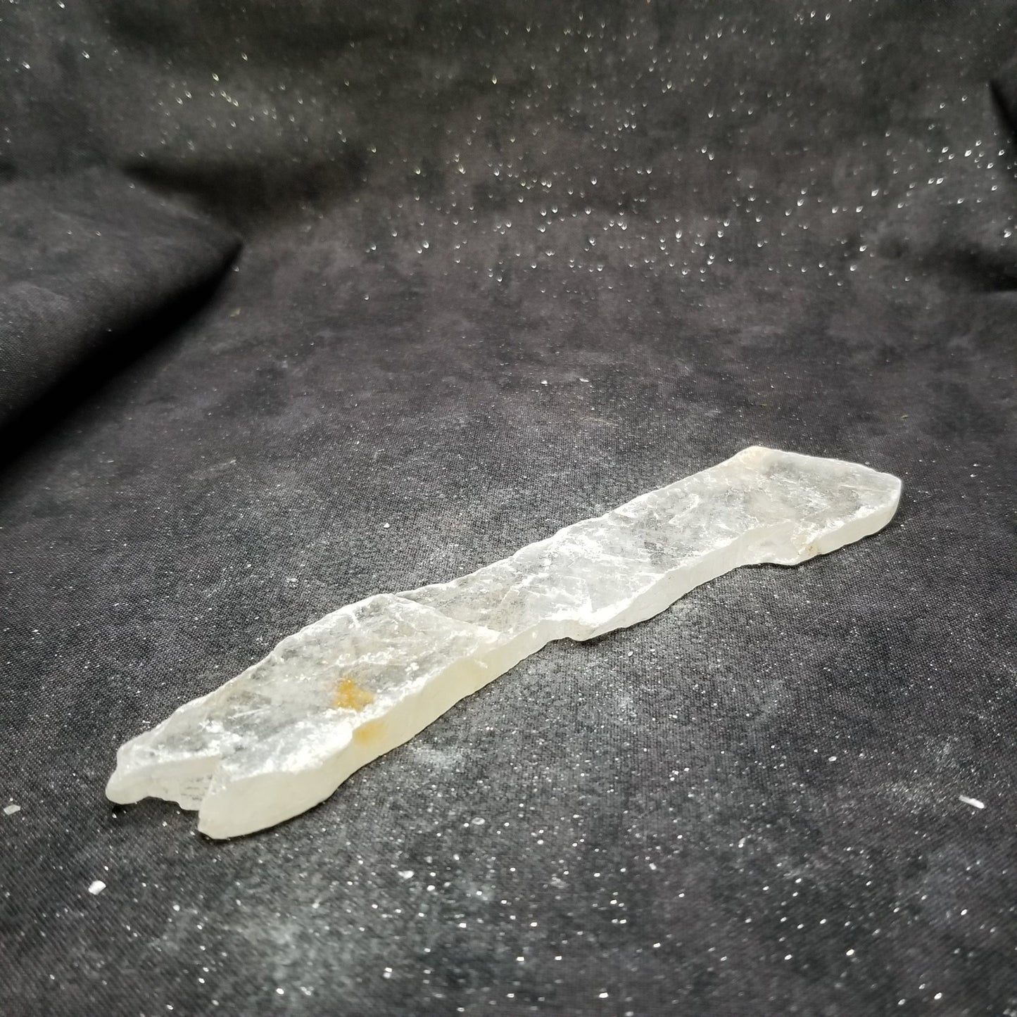 Golden Phantom Selenite Quartz Rare Raw Natural Crystal Stone Empowerment 40g (GPS19) Simply CBD LLC