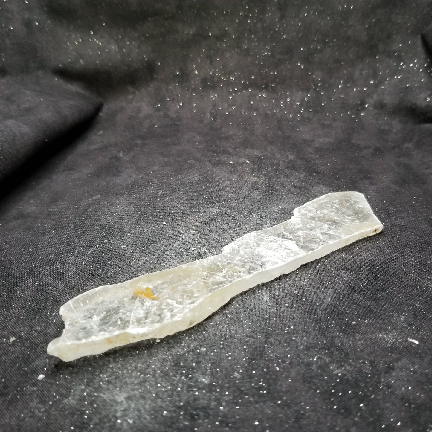 Golden Phantom Selenite Quartz Rare Raw Natural Crystal Stone Empowerment 40g (GPS19) Simply CBD LLC