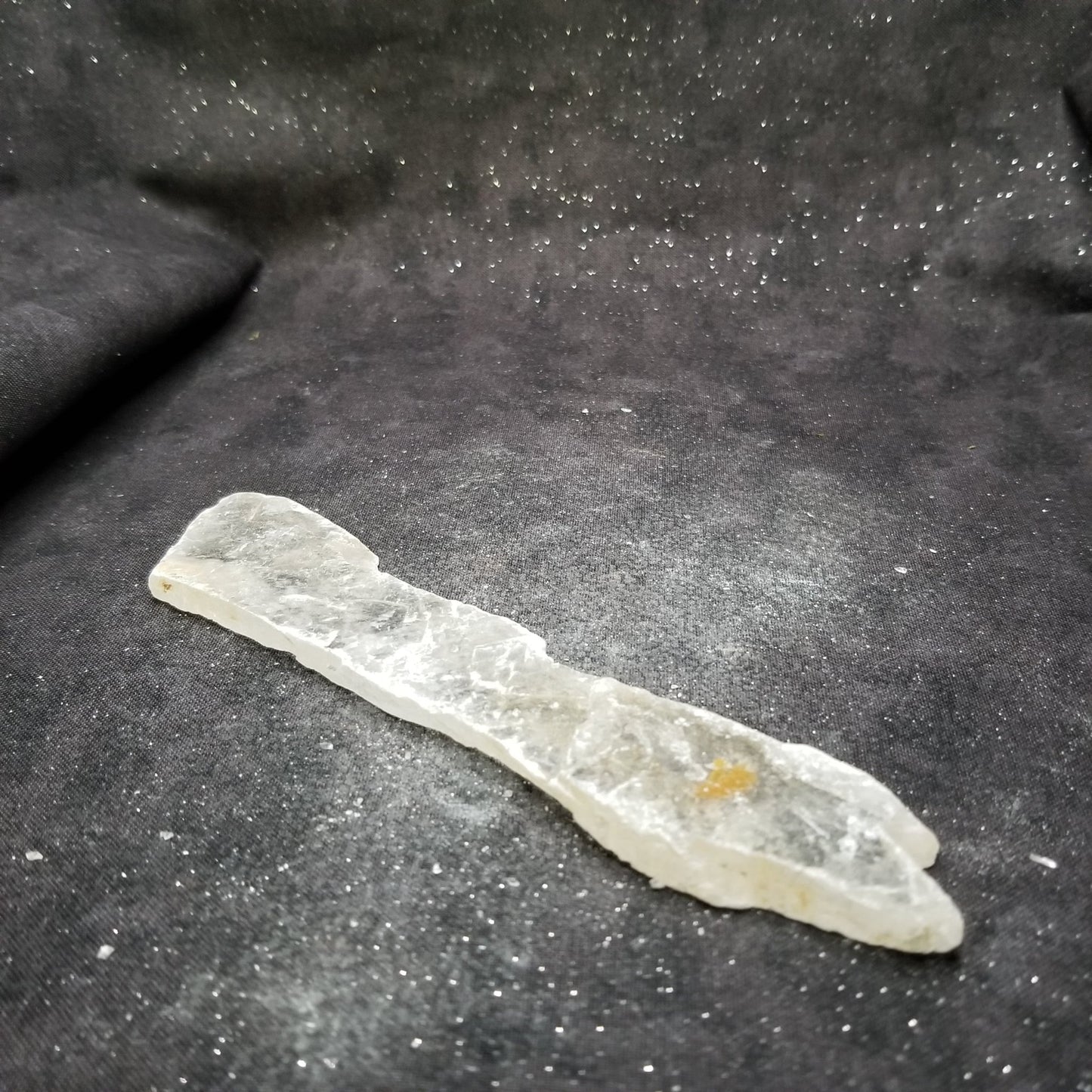 Golden Phantom Selenite Quartz Rare Raw Natural Crystal Stone Empowerment 40g (GPS19) Simply CBD LLC