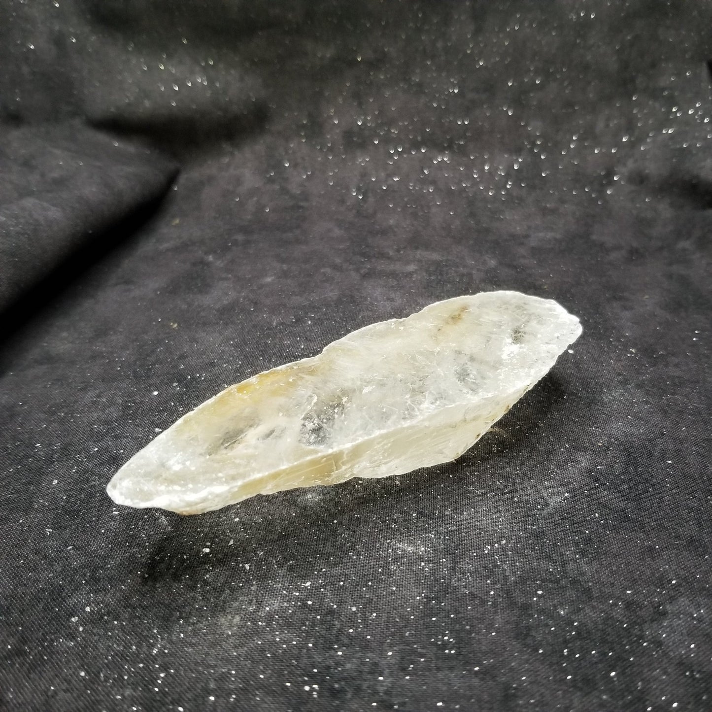 Golden Phantom Selenite Quartz Raw Rare Natural Crystal Stone Empowerment 115g (GPS5) Simply CBD LLC