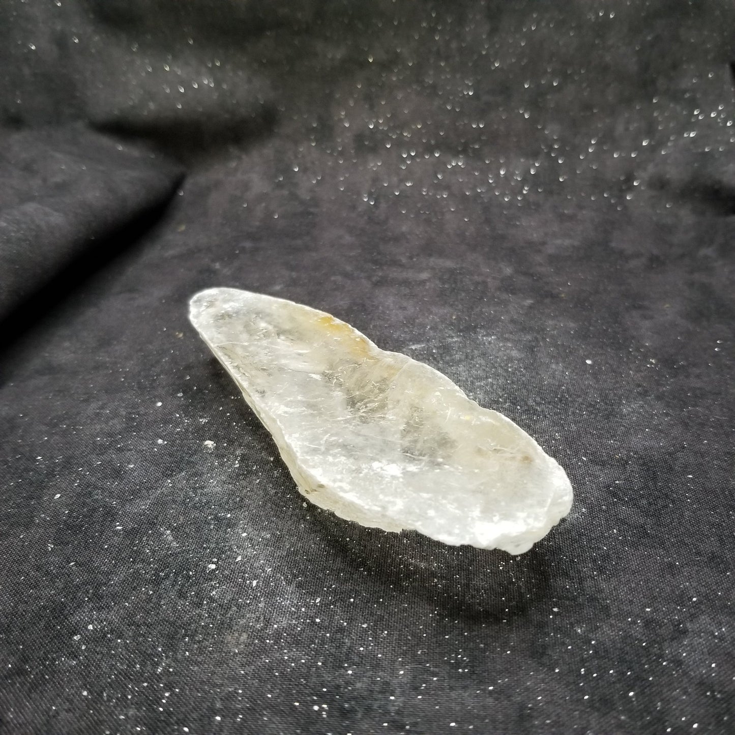 Golden Phantom Selenite Quartz Raw Rare Natural Crystal Stone Empowerment 115g (GPS5) Simply CBD LLC