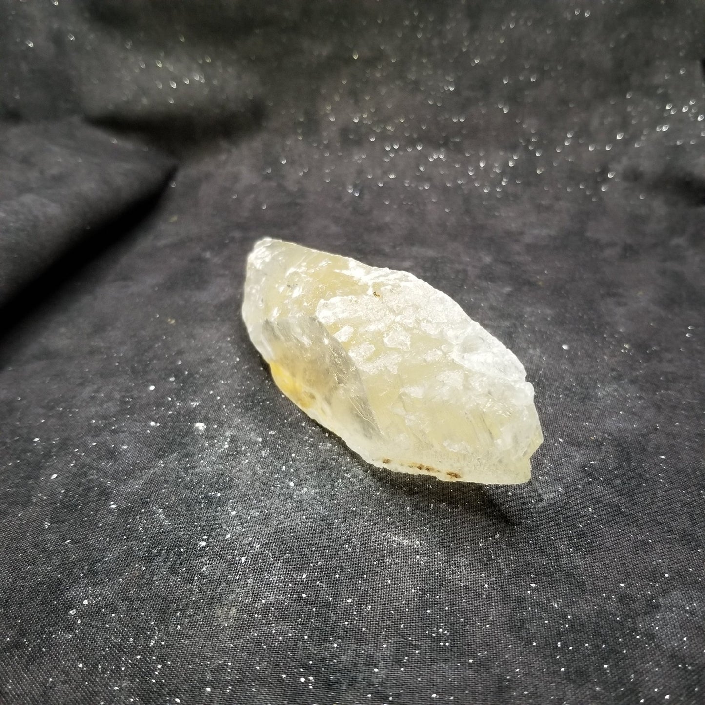 Golden Phantom Selenite Quartz Raw Rare Natural Crystal Stone Empowerment 115g (GPS5) Simply CBD LLC