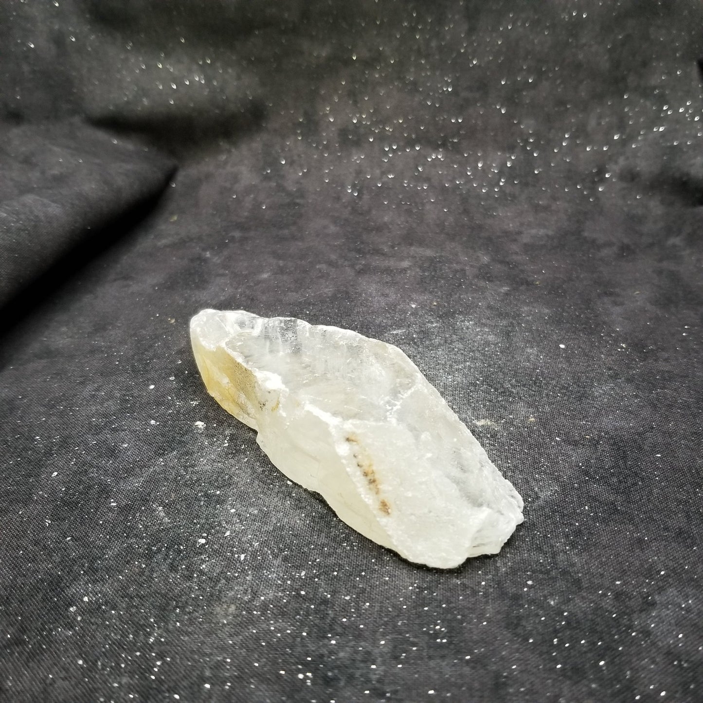 Golden Phantom Selenite Quartz Raw Rare Natural Crystal Stone Empowerment 115g (GPS5) Simply CBD LLC