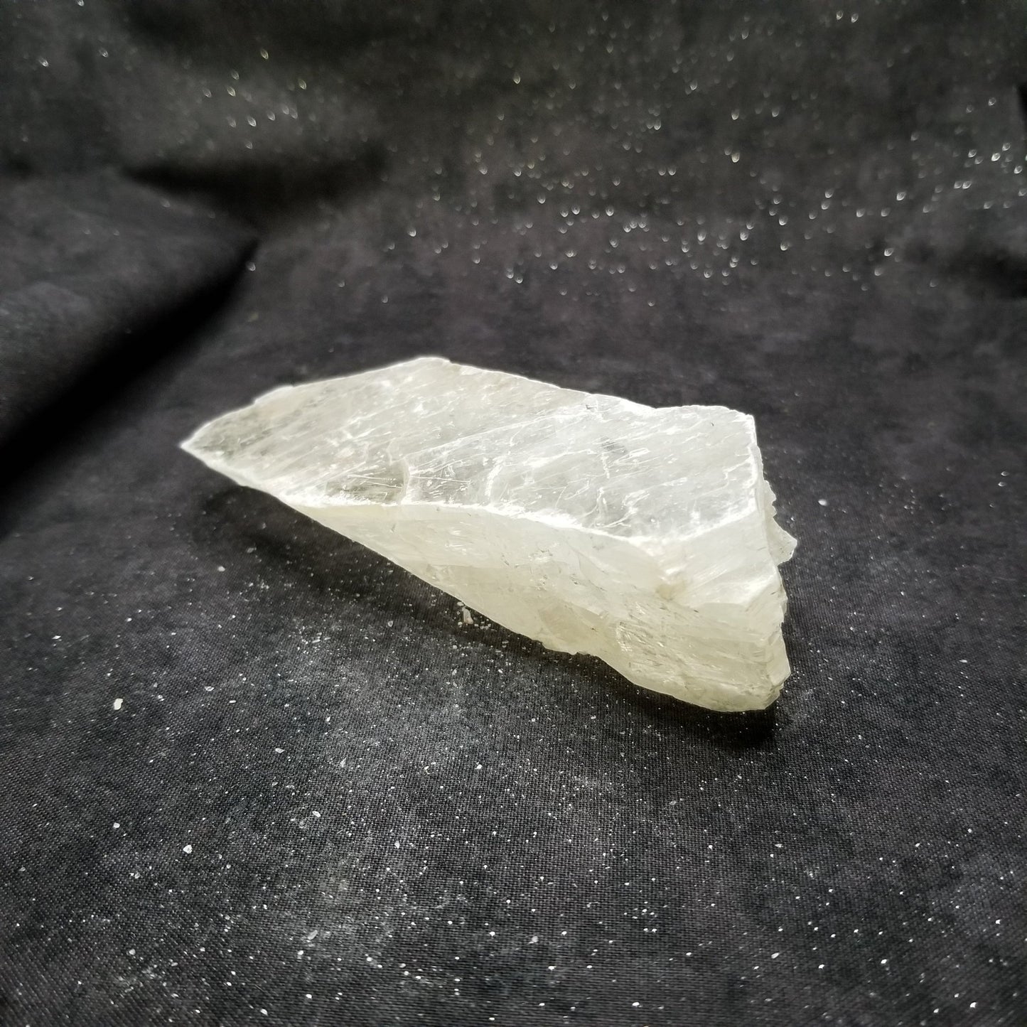 Golden Phantom Selenite Quartz Rare Raw Natural Crystal Stone Empowerment 215g (GPS7) Simply CBD LLC