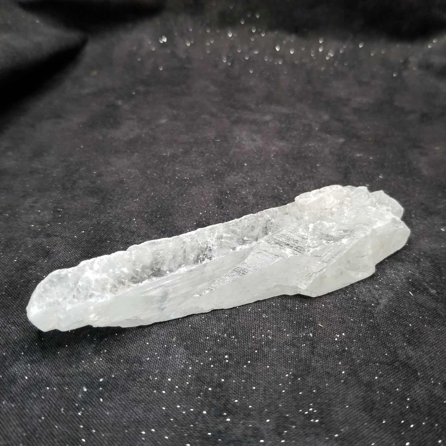 Golden Phantom Selenite Quartz Rare Raw Natural Crystal Stone Empowerment 65g (GPS1) Simply CBD LLC