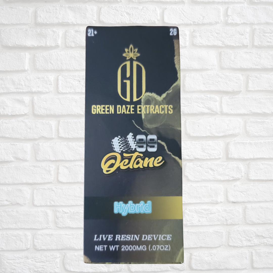 Green Daze Extracts 2 gram Disposable Vape Simply CBD LLC