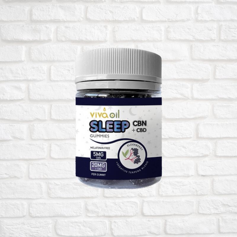 Viva Oil Sleep Full Spectrum CBD CBN Gummies Simply CBD LLC