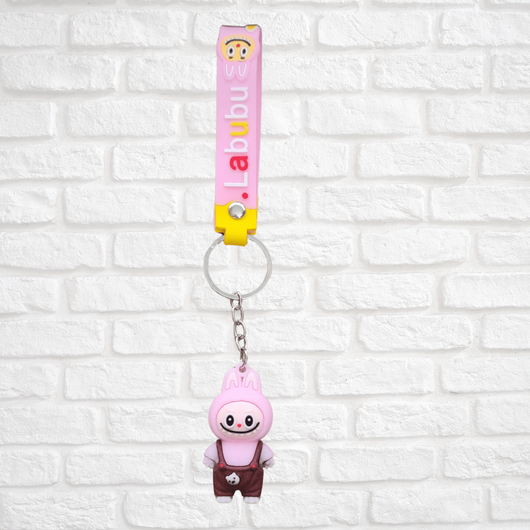 Labubu Keychain Pink - Brown- Blue Simply CBD LLC