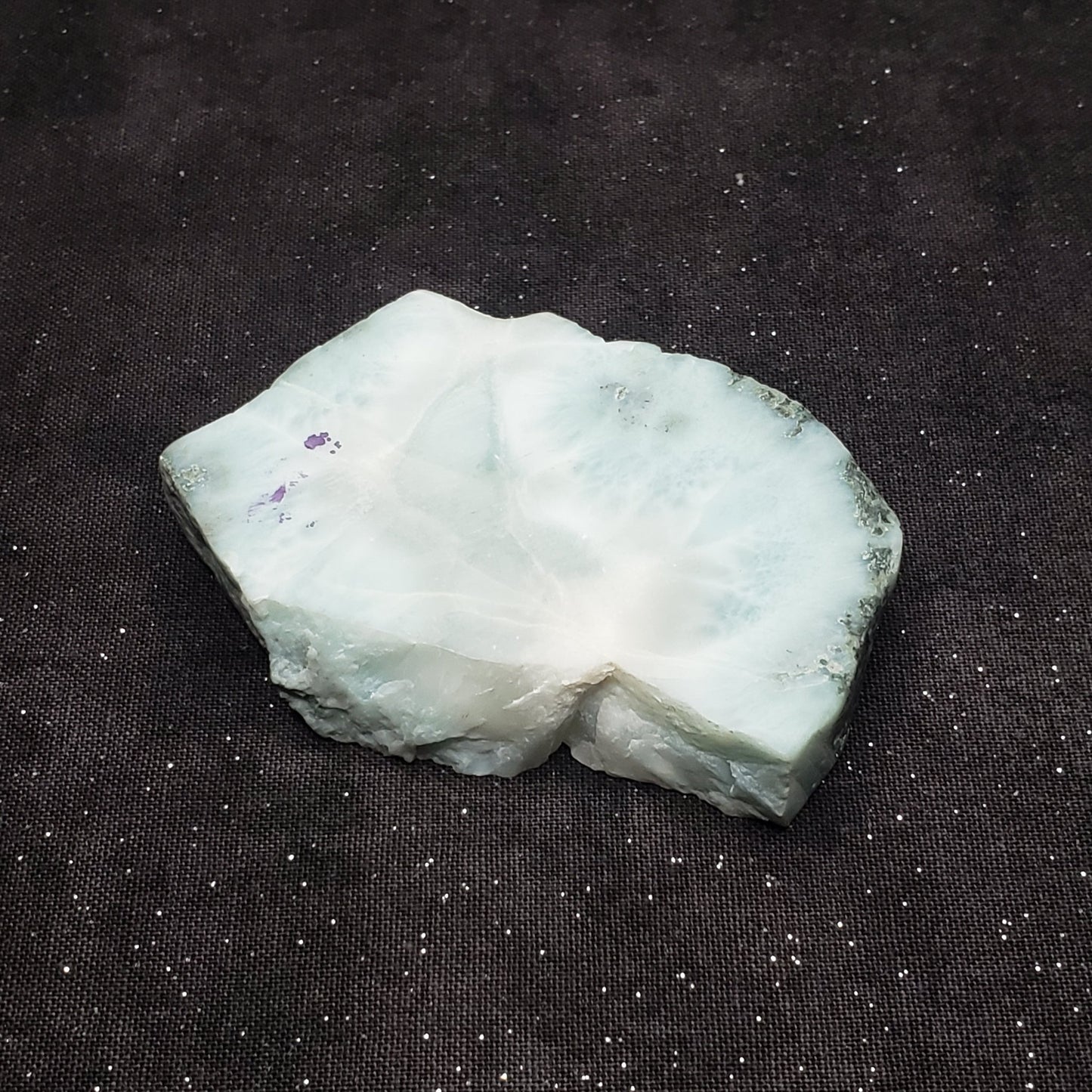 Larimar Lapidary Stone Natural 2.5 x 2 inches 73 grams Dominican Republic LAR70 Simply CBD LLC