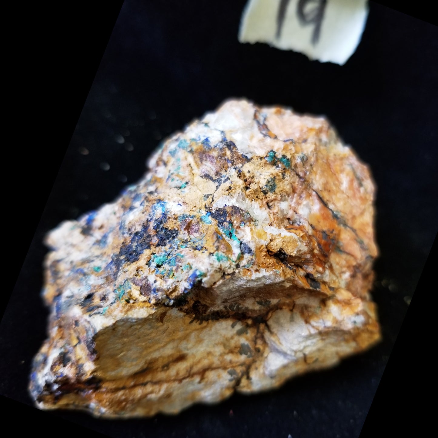 Malachite Azurite Chrysocolla Isolated Host Raw Natural Healing Crystals and Stones (MAC19) Simply CBD LLC