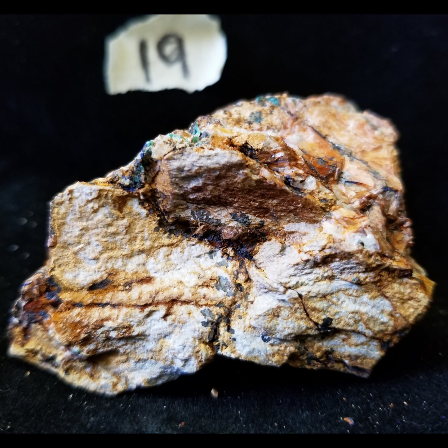 Malachite Azurite Chrysocolla Isolated Host Raw Natural Healing Crystals and Stones (MAC19) Simply CBD LLC