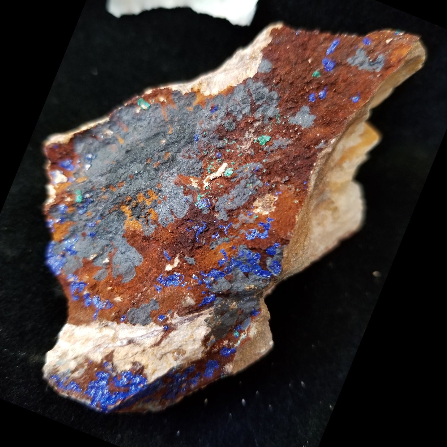 Malachite Azurite Chrysocolla Isolated Host Raw Natural Healing Crystals and Stones (MAC2) Simply CBD LLC