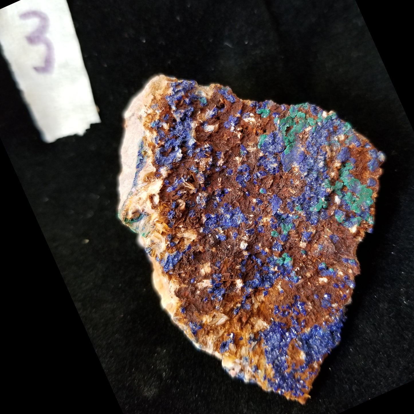 Malachite Azurite Chrysocolla Isolated Host Raw Natural Healing Crystals and Stones (MAC3) Simply CBD LLC