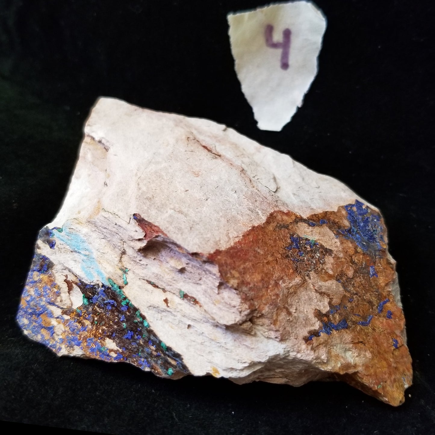 Malachite Azurite Chrysocolla Isolated Host Raw Natural Healing Crystals and Stones (MAC4) Simply CBD LLC