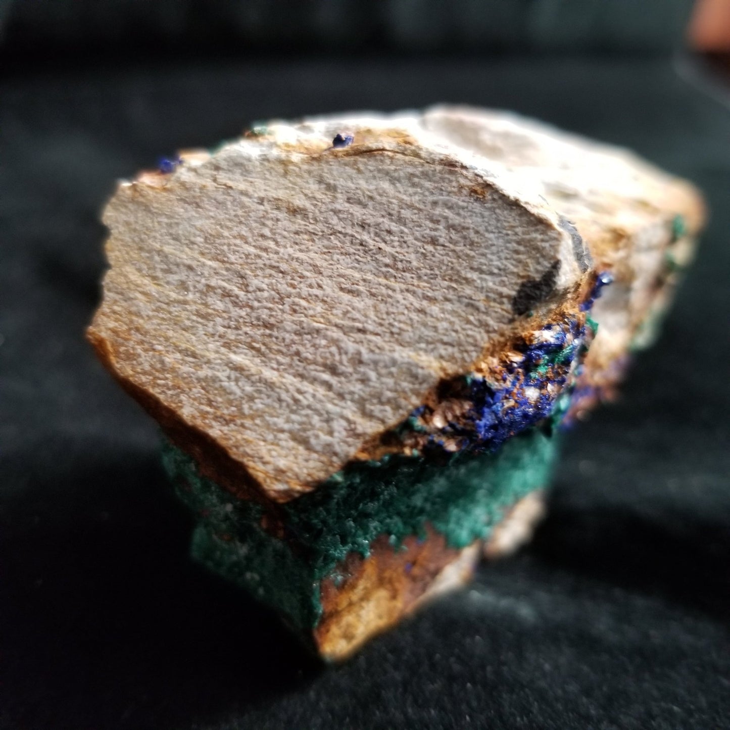 Malachite Azurite Chrysocolla Isolated Host Raw Natural Healing Crystals and Stones (MAC20) Simply CBD LLC