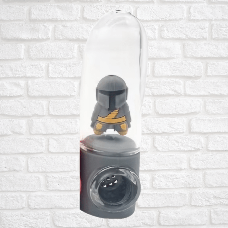 4.3 inch Cartoon Pipe with glass bowl $9.99 Simply CBD LLC