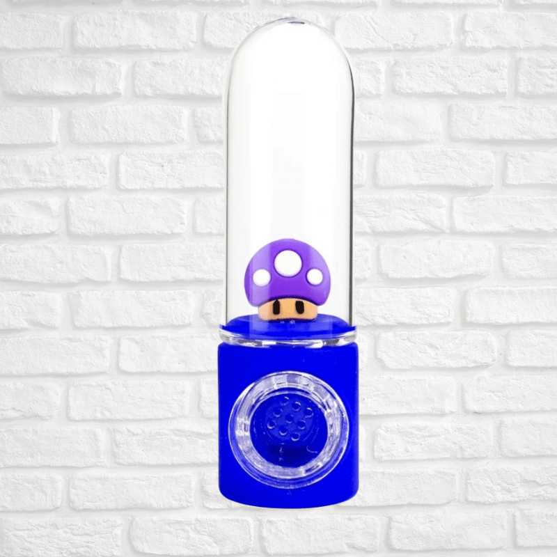 4.3 inch Cartoon Pipe with glass bowl $9.99 Simply CBD LLC