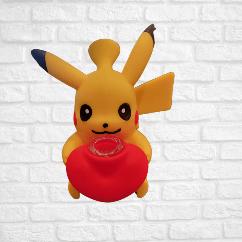 Pikachu Yellow Silicone Bong $29.99 Simply CBD LLC
