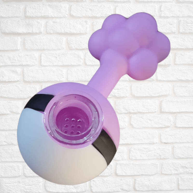 Pokemon Ball Silicone Hand Pipe Simply CBD LLC