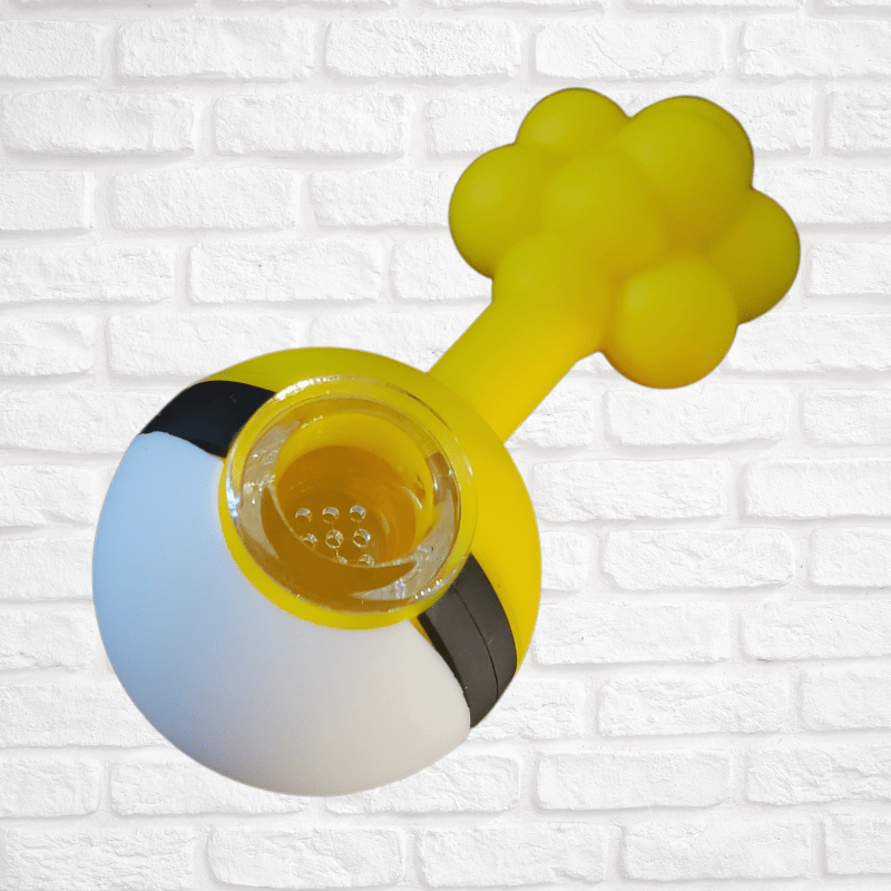 Pokemon Ball Silicone Hand Pipe Simply CBD LLC