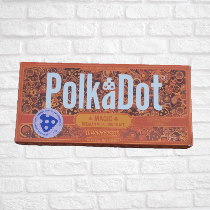PolkaDot Mushroom Bars 5 grams Simply CBD LLC