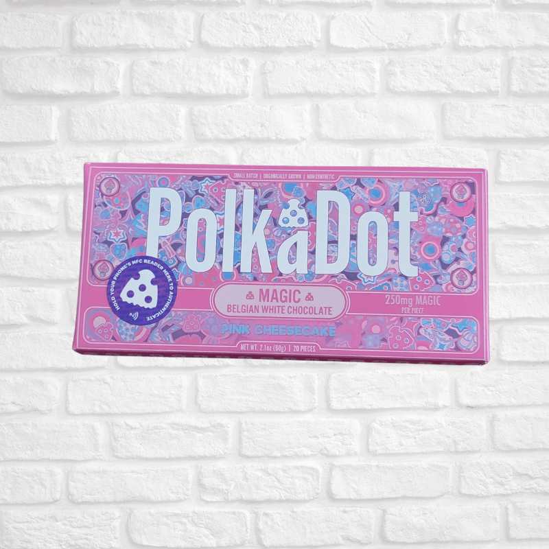 PolkaDot Mushroom Bars 5 grams Simply CBD LLC